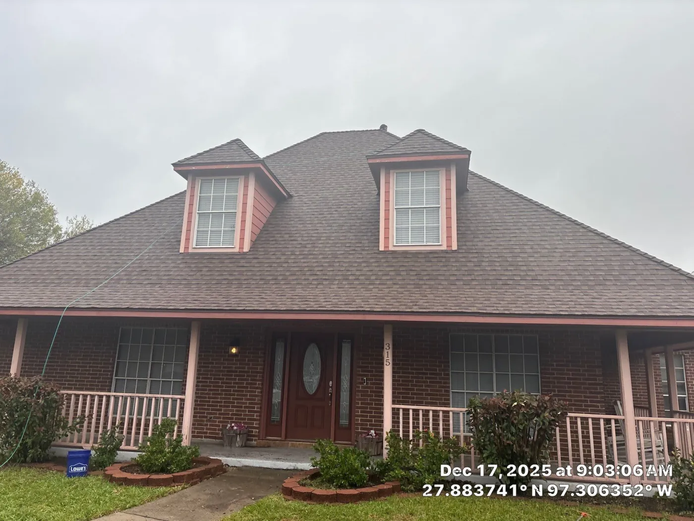 GAF shingle roof replacement Portland texas