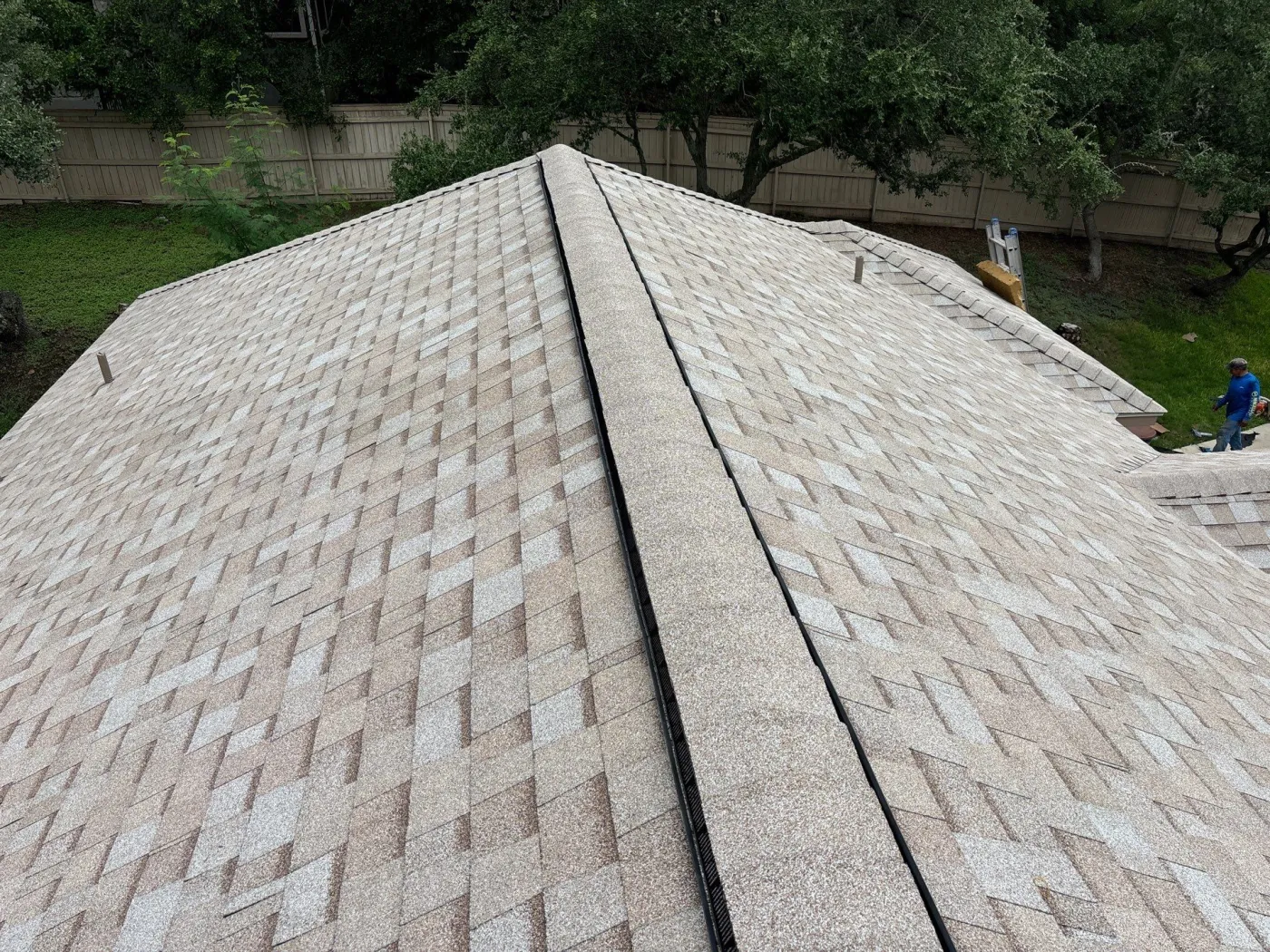 San Antonio hail damage asphalt shingle