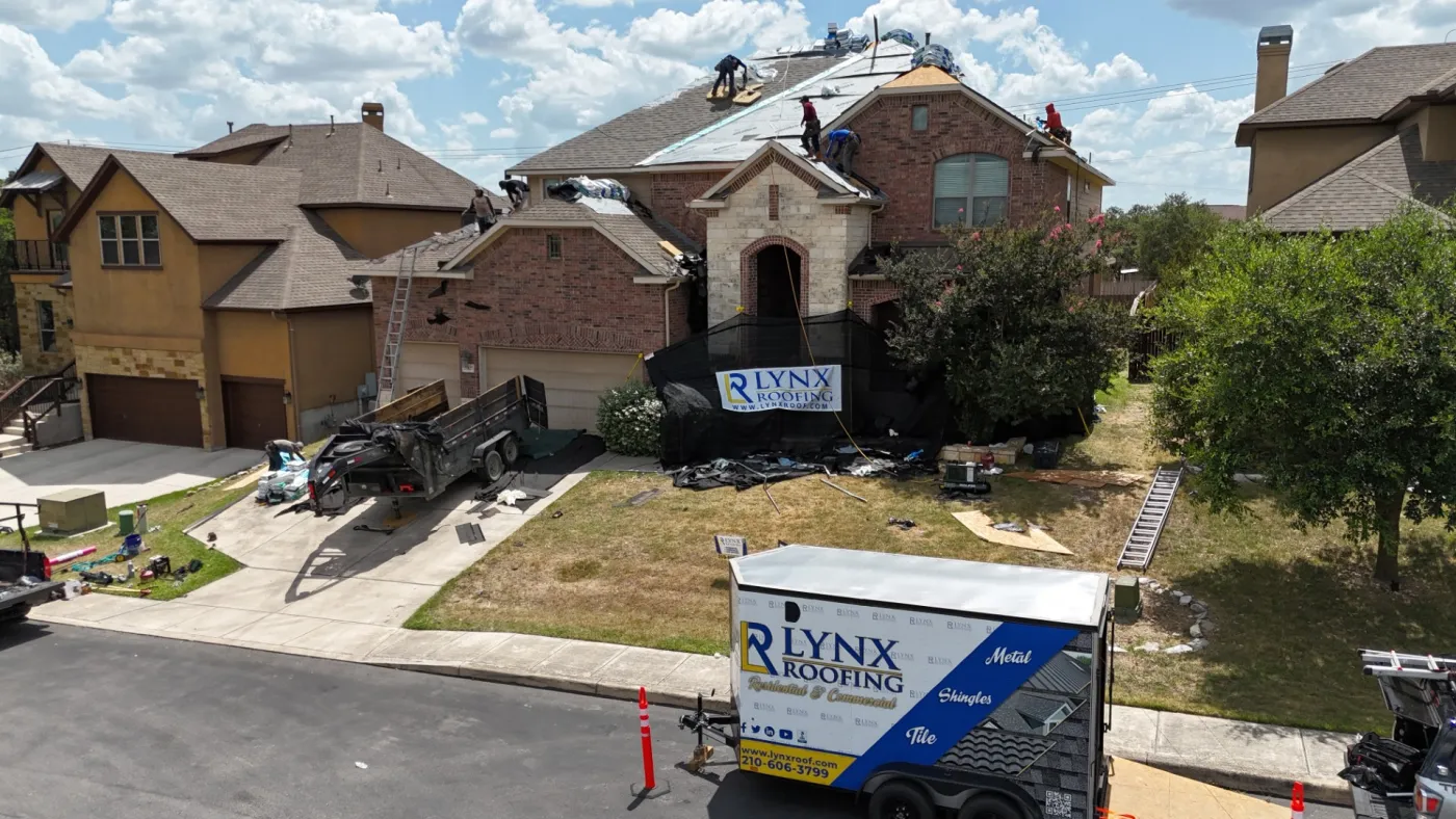 San Antonio roof replacement hail