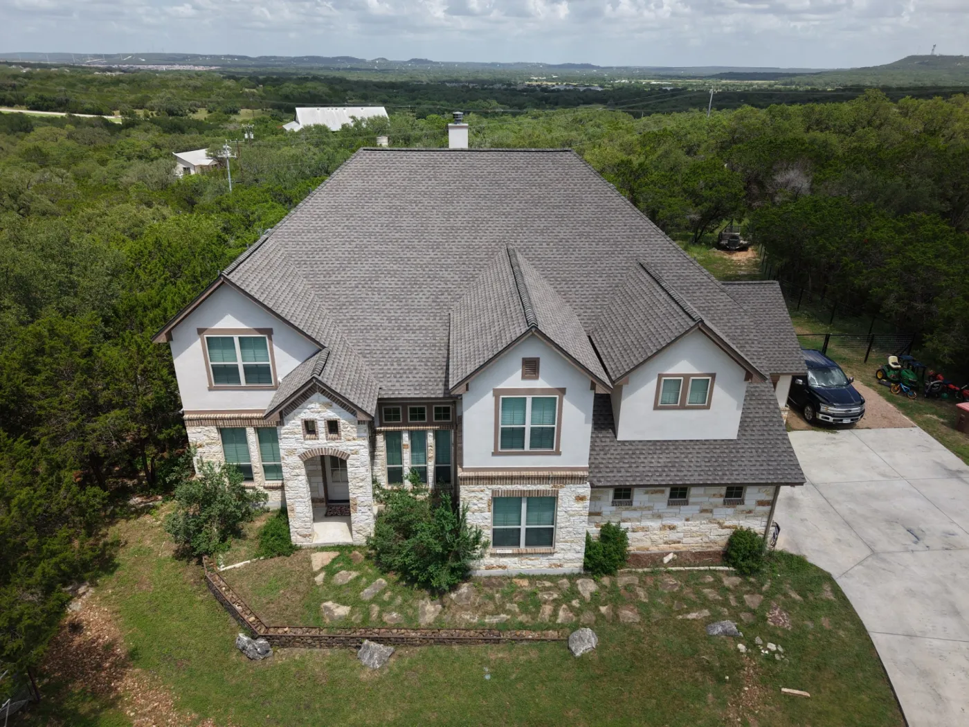 Shingle Roof Replacement hail damage