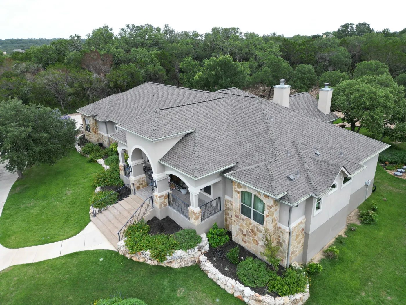 Shingle replacement New Braunfels hail