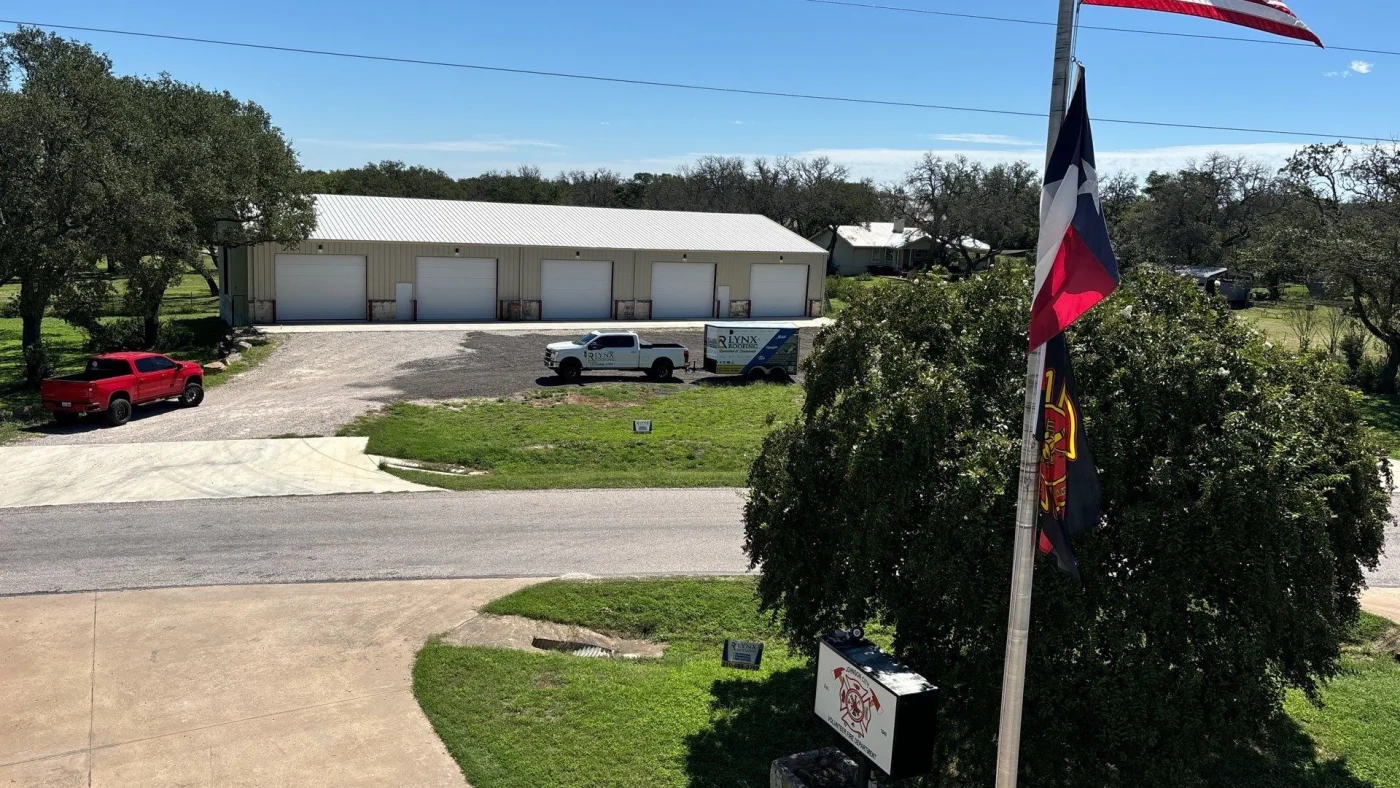 Dependable Commercial Roofing San Antonio Lynx Roofing A firehouse with a new commercial roof