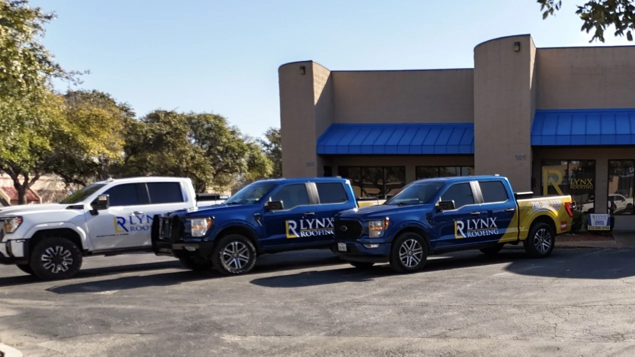 Roofing Employment Opportunities San Antonio Lynx Roofing The Lynx Roofing truck fleet