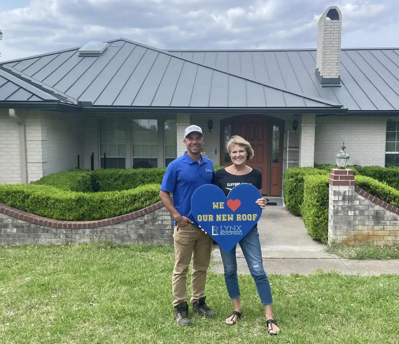 Becy-Tomblin-customer-San Marcos-Texas-metal-roof-replacement