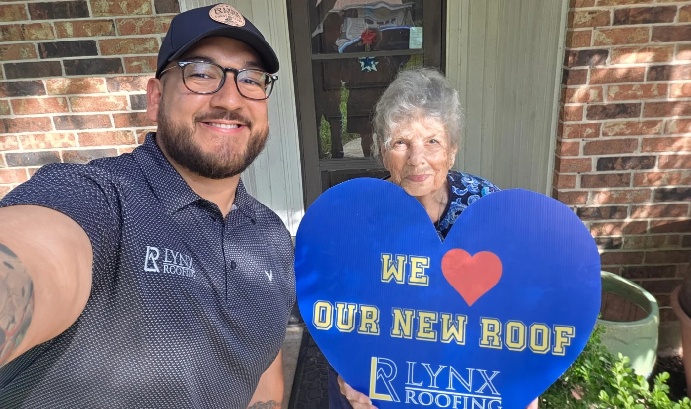 Happy Roofing Customer in Leon Valley Texas